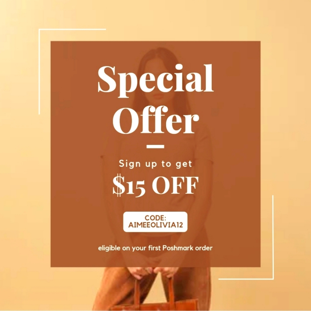 Poshmark Discount Code for a $15 off
